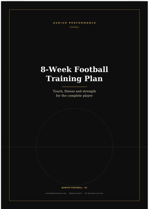 8-Week Football Training Plan – digital football training programme