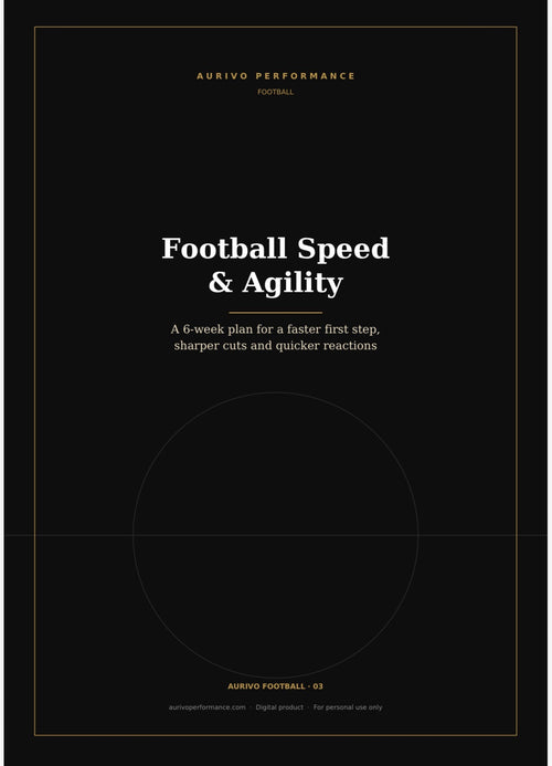 Football Speed & Agility 6-week plan – digital training guide